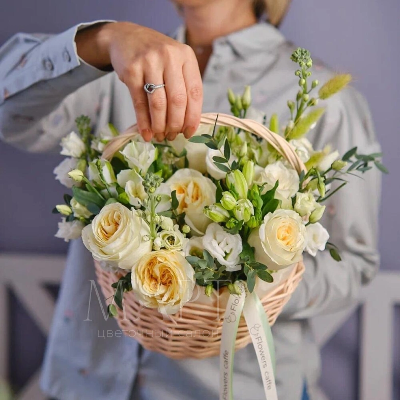 Корзина с цветами